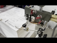 Ingranaggio che guida piegatrice di carta A3 con potere di larghezza 380V di 480mm