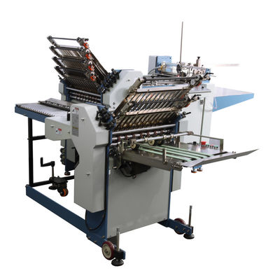 50*105mm Folding Machine per volantini di carta pieghevole per volantini automatico parallelo