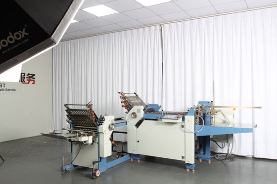 piegatrice di 380V A3, cartella di carta commerciale con l'alimentatore di rendimento elevato