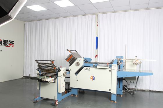 Larghezza ad alta velocità automatica 480mm della piegatrice della carta A3 per industria di stampa