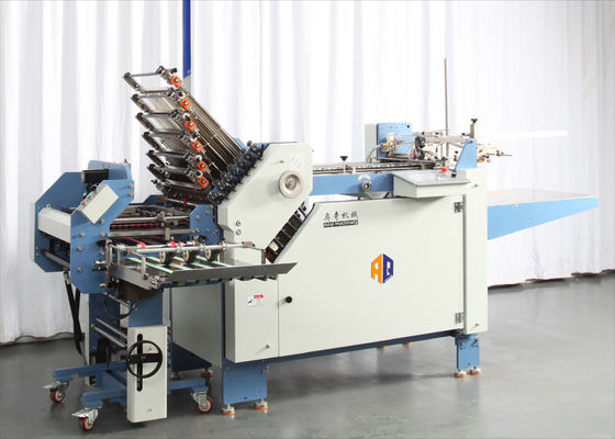 Macchina di piegatura di carta multifunzionale a piegatura incrociata 480 mm a 4 fasce Alta velocità