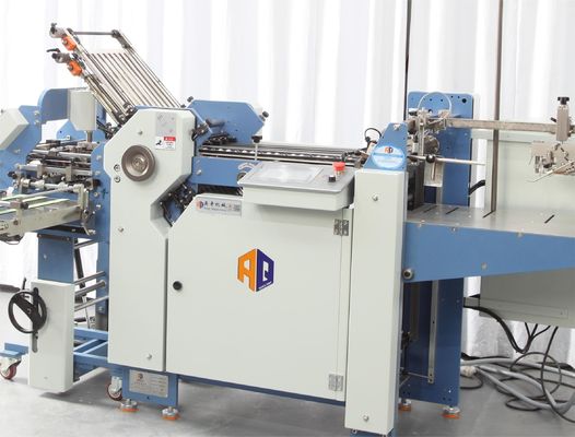 piegatrice trasversale della carta del popolare di parallelo di larghezza di 480mm con 4 piatti del fermaglio