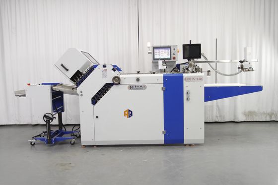 Macchina per piegare fogli di informazione della serie TS Large format Width 480mm Insert Pharmaceutical