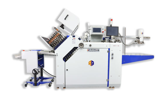 600 mm di larghezza macchina di piegatura di foglietti farmaceutici con controllo con telecamera CCD