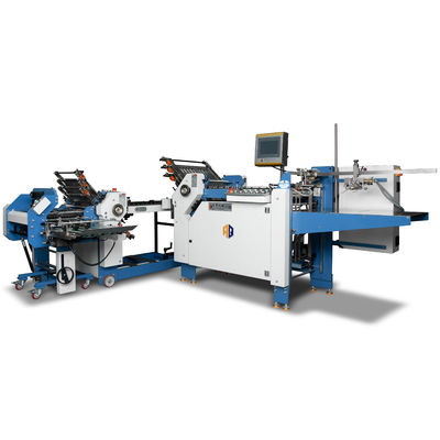 18 mesi Macchina per piegare carta A4 200m/min Velocità di piegatura Fornitore di alimentazione 220V/50Hz