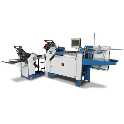 Efficienza Alta velocità Macchina di piegatura incrociata di fogli A3 per uso in tipografia