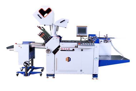 AOQI Larghezza massima 570 mm Macchina per piegare carta di grande formato per libretto con imballaggio di consegna