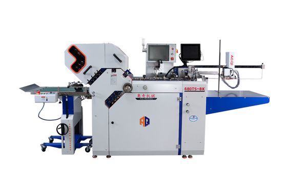 Macchina automatica di piegatura di volantini di grande formato per manuale di istruzioni