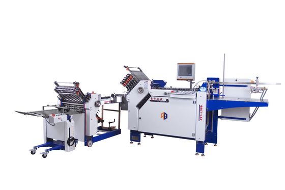 Larghezza 480 mm Macchina per piegare carta A3 per manuale di istruzioni farmaceutiche